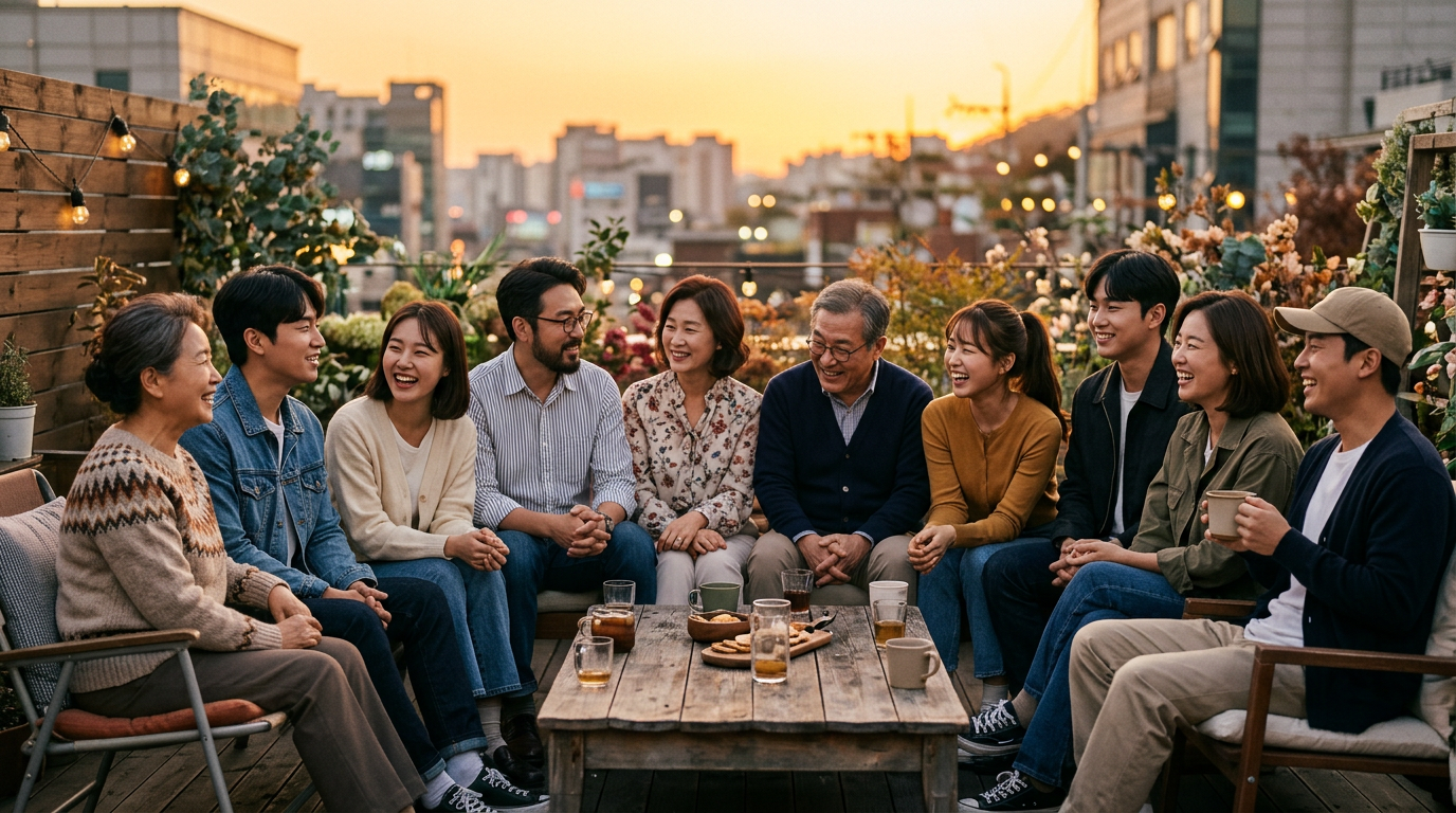 가족의 소중한 순간